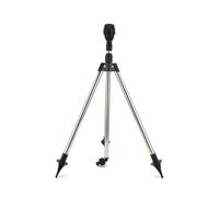 KIXZSAZ Arrosage de Jardin 360 degrés buse réglable Automatique arroseur trépied en Acier Inoxydable Outil d'irrigation arrosage des Fleurs, Trépied/Buse