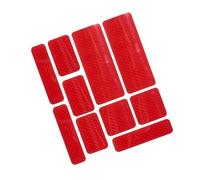 KIXZSAZ Autocollants réfléchissants pour vélo : visibilité nocturne et réduction des risques d'accident. Installation facile. Ces autocollants de sécurité sont faciles à utiliser. Il suffit de fixer