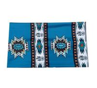 KIXZSAZ Bandeaux de Yoga à la mode, confortables et à séchage, bandeaux en Polyester la mode et pratiques pour femmes, Paon bleu