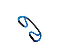 KIXZSAZ Bandes de résistance avec poignée pour musculation, idéales pour le shadow boxing et le développement de la puissance, de l'agilité et de la vitesse de frappe, Bleu 25 lb, 1.05 m