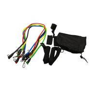 KIXZSAZ Bandes de résistance polyvalentes avec poignées, ancrage de porte et sangles de cheville pour entraînements complets et renforcement musculaire. Tubes de résistance