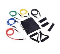 KIXZSAZ Bandes de résistance pour le fitness, avec poignées, ancrage de porte et sangles de cheville. Indispensables pour les entraînements à domicile et les routines de
