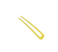KIXZSAZ Bâtons de cheveux en forme de U modélisation style femmes épingle à cheveux léger queue de cheval mode chapeaux accessoires étudiants, Jaune