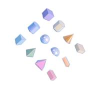 KIXZSAZ Blocs de Formes Multicolores : Un Jeu d'imagination Stimulant pour approfondir la compréhension des principes et des Structures géométriques.