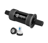 KIXZSAZ Boîtier de pédalier de vélo de Remplacement Efficace avec Trou carré, roulement étanche, Accessoire fiable pour Les Cyclistes, Outils de réparation de pièces de