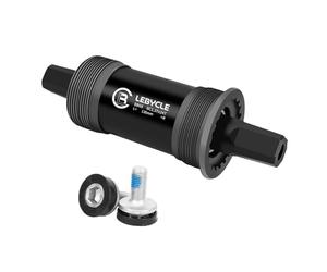 KIXZSAZ Boîtier de pédalier de vélo de Remplacement Efficace avec Trou carré, roulement étanche, Accessoire fiable pour Les Cyclistes, Outils de réparation de pièces de