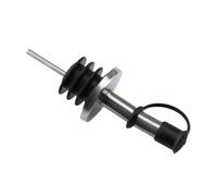 KIXZSAZ Bouchon de Bouteille Bouchon Pulvérisateur en Acier Inoxydable Opération Simple Gadget De Cuisine Distributeur D'huile Bar Fournitures Sauce Buse, Noir/Courbe