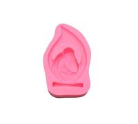 KIXZSAZ Bougie à la main savon Silicone moule jésus modélisation Fondant aromathérapie moule bonbons outils de cuisson fête d'anniversaire