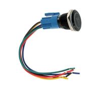 KIXZSAZ Bouton de feux de détresse 12 V pour véhicules performants, avec câble signalisation d'urgence d'une longueur d'environ 145 mm. Remplacement direct d'un ancien interrupteur signalisation