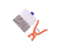 KIXZSAZ Boutons-pression à griffes creuses et pleines - Excellents fermoirs à pression - Couture de vêtements de bébé personnalisés - Outils de loisirs créatifs abordables