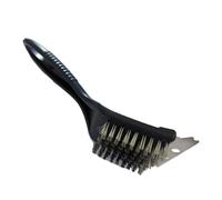 KIXZSAZ Brosse de Nettoyage de Gril en Acier Inoxydable, Surfaces Cuisson impeccables, pour Une expérience Barbecue Propre et hygiénique