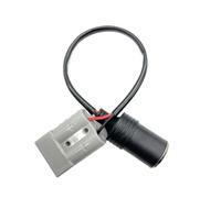 KIXZSAZ Câble de chargeur allume-cigare de voiture universel, PVC sélectionné, résistant au froid et ignifuge, ABS 50A pour prise Pour Anderson , Un à Un 30CM