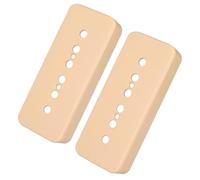 KIXZSAZ Cache- Pour micro pour guitare électrique 6 trous 50/52, léger, 2 pièces, pièces de rechange pour P90, cadre et accessoires.