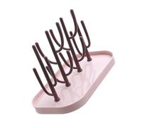 KIXZSAZ Cactus bébé porte-biberon Style nordique vidange support multifonctionnel support détachable grande capacité alimentation sèche-linge, Rose