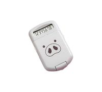 KIXZSAZ Calculatrice Portable créative et conviviale pour étudiants, calculs mathématiques Rapides, ABS, sans Effort, Polyvalente et innovante, Gris