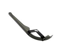 KIXZSAZ Carter de chaîne de Rechange pour vélo, Accessoire léger, protège-chaîne avec éléments huilés, Minimaliste pour pédalier, Noir, 38.5 x 9 x 2 cm
