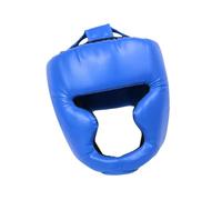 KIXZSAZ Casque de Boxe, protège-tête, équipement de, Casque Respirant pour la Boxe et Le Kickboxing offrant Un Confort Unique et Un équipement de Professionnel pour Le, Bleu, Adulte