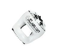 KIXZSAZ Casque de Haut de Gamme pour la Boxe et Le Kickboxing, avec faciale Ajustable et rembourrée pour Tous Types d'entraînements, Blanc, S