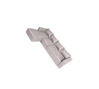 KIXZSAZ Ce canapé Miniature à l'échelle 1/6 apporte Une Touche d'élégance pour aux espaces de Vie des Maisons de poupées et Les Rend Plus réalistes. Ce canapé Miniature Convient pour aux