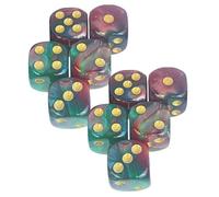 KIXZSAZ Ce Set de dés à Plusieurs Faces pour Jeux de rôle Offre Une Grande variété d'aventures sur Table et de défis mathématiques. Idéal pour Les, Style F