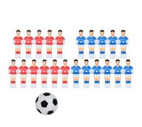KIXZSAZ Ce Set de Figurines de Joueurs de Football apporte Couleur et Style à Votre Baby-Foot et améliore l'expérience de Jeu. Un pour Tout passionné de