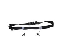 KIXZSAZ Ceinture Porte-dossard de Course athlétique avec 6 Passants et carrés réfléchissants pour Une sécurité Accrue, Indispensable pour Les Courses matinales.