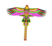 KIXZSAZ Cerf-Volant géant en Forme d'oiseau, Facile à Piloter pour Adultes. Idéal pour s'amuser et Jouer dans Son Jardin. Sport pour Adultes. Cerf-Volant en Papier à Une