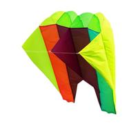 KIXZSAZ Cerf-Volant Soft Pilot de Grande Taille, Amusant et coloré, pour Une expérience de vol captivante en Plein air. Le cerf-Volant Rainbow Fly est