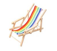 KIXZSAZ Chaise Miniature en Bois pour Maison de poupée, Accessoire Indispensable pour Ajouter Une Touche d'élégance à Votre décor. Modèle de