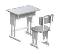 KIXZSAZ Chaise Miniature pour Maison de poupée : Une expérience d'apprentissage ludique et enrichissante pour décorer sa Maison de poupée. Mobilier pour , Gris