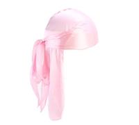 KIXZSAZ Chiffons Doo en soie doux et confortables pour hommes, taille appropriée, amples pour partager des bandanas noirs pour rappeur Hip Hop, Rose