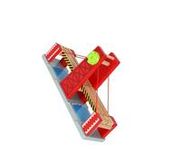 KIXZSAZ Circuit de Train Miniature pour Enfants avec Pont Levant et Accessoires passionnants conçus pour des Heures de Jeu et d'aventure. Circuit Train en Bois avec Accessoires.