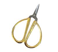 KIXZSAZ Ciseaux de tailleur cisailles à coudre accessoires de coupe durables Portable pratique point croix pour la maison bricolage couture, Or