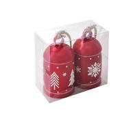 KIXZSAZ Cloche en Forme de Corne de Fer, Grande Cloche sonnable, Arbres Vacances en Fer festifs, pour la décoration Noël, C'est Un intérieur et, tapez+5