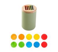 KIXZSAZ Coffret de Jeu de Blocs de Formes pour Le développement précoce : stimule l’intérêt des Enfants pour l’Apprentissage du tri des Couleurs Tout, Modèle A