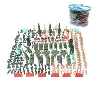 KIXZSAZ Coffret de Jeu de Figurines Soldats - 203 pièces - Cadeau d'anniversaire réaliste et Amusant - Jeu d'imitation pour Enfants - Garçon Fille