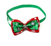 KIXZSAZ Colliers pour Animaux de Compagnie Cravate pour Chien Assortiment Adorable Ornement Tressé Animaux Accessoires Kitty Vacances Drôle Décorations De Noël, VN088-10
