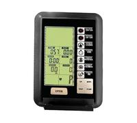 KIXZSAZ Compteur de Vitesse pour vélo Stationnaire Vertical : écran LCD Clair facilitant la Lecture des données même Pendant Un pédalage intensif. Appareil de Fitness.