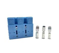 KIXZSAZ Connecteur de chariot élévateur à nouvelle énergie | Prise d'alimentation de niveau 3 | Borne plaquée argent en cuivre résistant à l'usure et la pression , Bleu