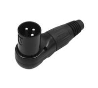 KIXZSAZ Connecteur XLR 3 broches à angles flexibles, adaptateur de soudure XLR à angle droit, nombreuses options de configuration DIY, adaptateur prise microphone multidirectionnel