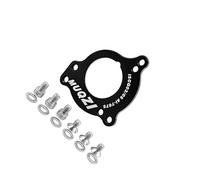 KIXZSAZ Conquérir Les terrains accidentés avec Un Adaptateur de Guide de chaîne Durable, pièces de vélo de de Conversion, Remplacement de Mise à Niveau, Noir, 68.3 x 67.9 x 35.4 4 mm