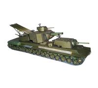 KIXZSAZ Construisez Un remarquable kit de Maquette de Char d'assaut à Assembler (1 à 50 pièces). Décoration intérieure idéale pour Les Amateurs passionnés projets créatifs. Puzzle 3D Fait Main, kit