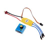 KIXZSAZ Contrôleur de vitesse électronique (ESC) polyvalent 30 A pour drone RC, avec testeur de servo compact intégré pour une précision optimale. Contrôleur vitesse électronique (ESC) XXD 30 A pour