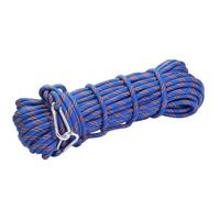 KIXZSAZ Corde d'escalade Fermeté en polyester Cordes de sécurité en plein air Fabrication flexible Gain de temps Taille compacte Cordon de randonnée