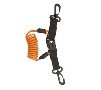 KIXZSAZ Cordon spiralé de qualité supérieure pour la plongée sous-Marine, Facile à Transporter Lors d'activités Nautiques en extérieur, Cannes à pêche, Corde Anti-Perte,