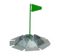 KIXZSAZ Coupe de Putting pour l'entraînement au Golf avec Drapeau Portable - Outil d'entraînement d'intérieur et de Bureau pour améliorer Ses compétences