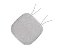 KIXZSAZ Coussins de Chaise antidérapants avec Base Stable et adhésive pour Une Assise sécurisée avec Plusieurs Couleurs Disponibles pour Les Couleurs Vives, Poubelle Cendre, 40 * 40cm