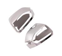 KIXZSAZ Couvercle de miroir de porte latérale en Fiber carbone/placage/accessoires bol porte, couvercle miroir latéral/garniture moulage bouchon réservoir Fu-el, Placage, 2 pièces