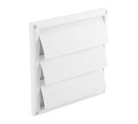 KIXZSAZ Couvercle de Ventilation de sécheur d'air, Grille de Sortie, conduits muraux de retenue, obturateur, Accessoire de Ventilation, Cuisine Domestique, Usine, Restaurant, 6 Pouces
