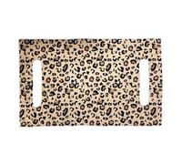 KIXZSAZ Couverture/Serviette réutilisable pour siège de voiturette de Golf, Facile à Installer, Accessoire de Voyage Polyvalent, Couverture légère idéale pour l'hiver, Motif léopard, 81 x 132 cm